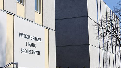 Budynek Wydziału Prawa i Nauk Społecznych